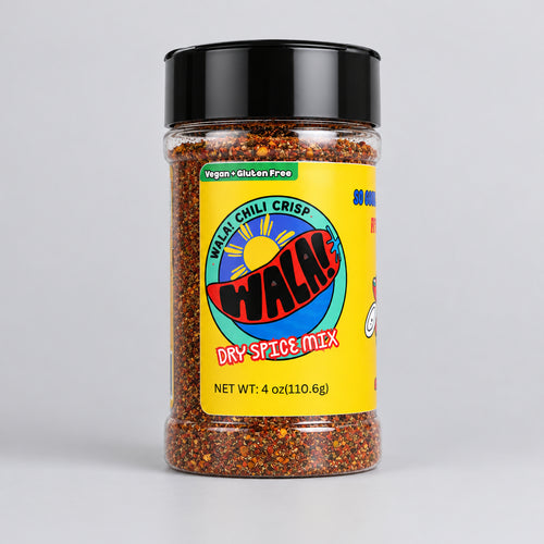 Wala! Dry Spice Mix in a shaker bottle with a yellow label and black lid